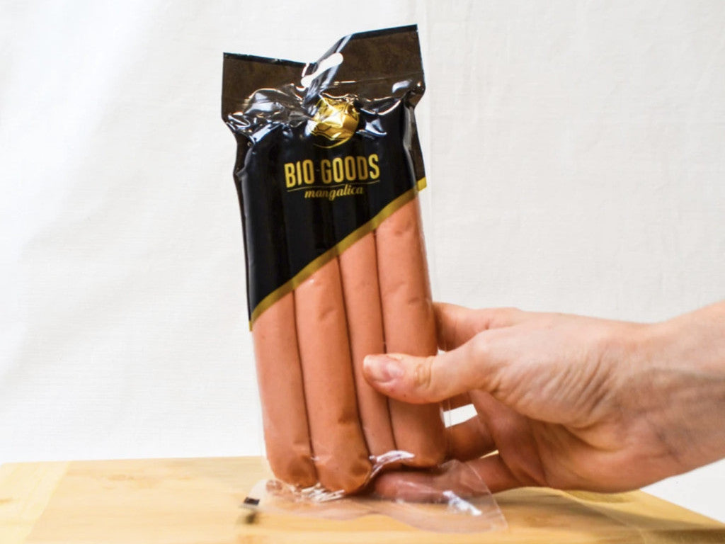 BioGoods Mangalica Füstölt virsli 2pár (~20dkg)