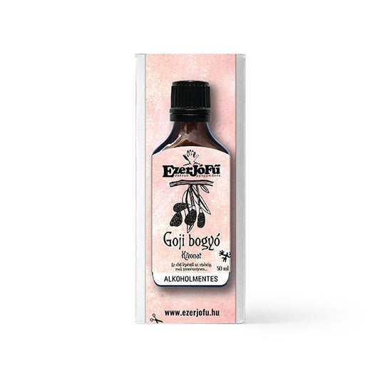 EzerJóFű -Goji bogyó alkoholmentes kivonat 50ml