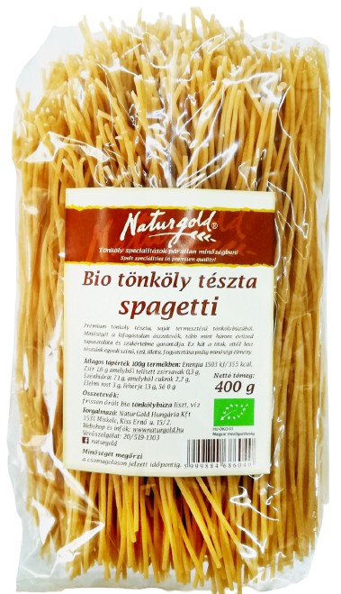 Bio Tönköly tészta -Spagetti (NG)