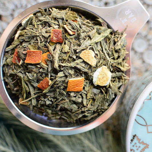 Koffeinmentes Earl Grey Sencha - Ízesített Zöld Tea