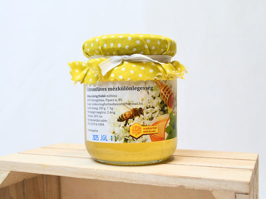 Virágfürt Méhészet -Citromfű ízesítésű akácméz -250g